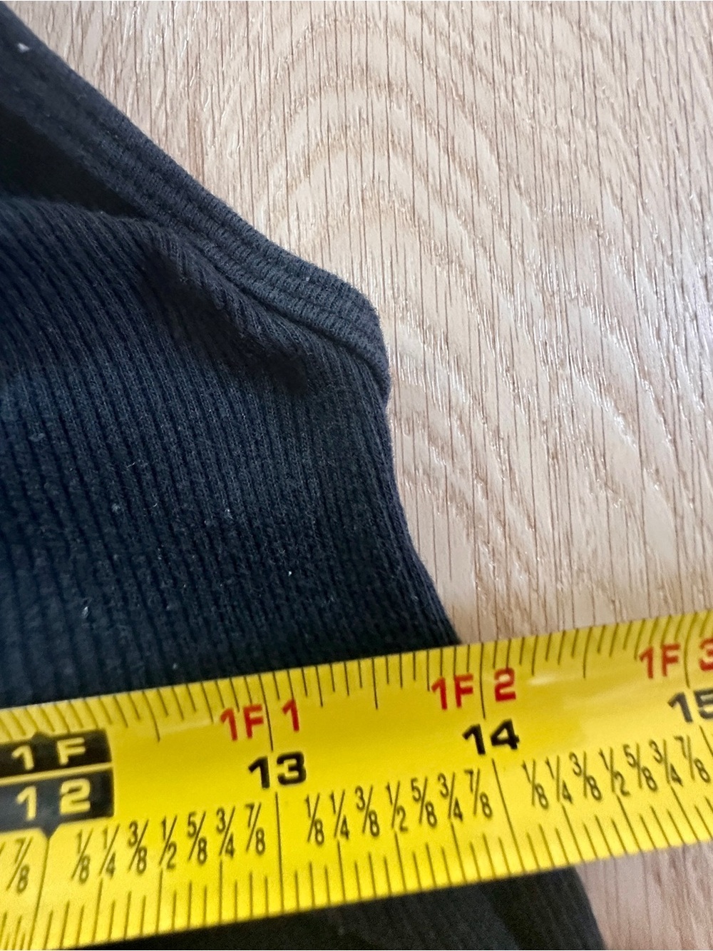 Set of 3 Cotton Ribbed Tank Top - Black, Navy, Gray Small & Stretchy - Picture 7 of 8